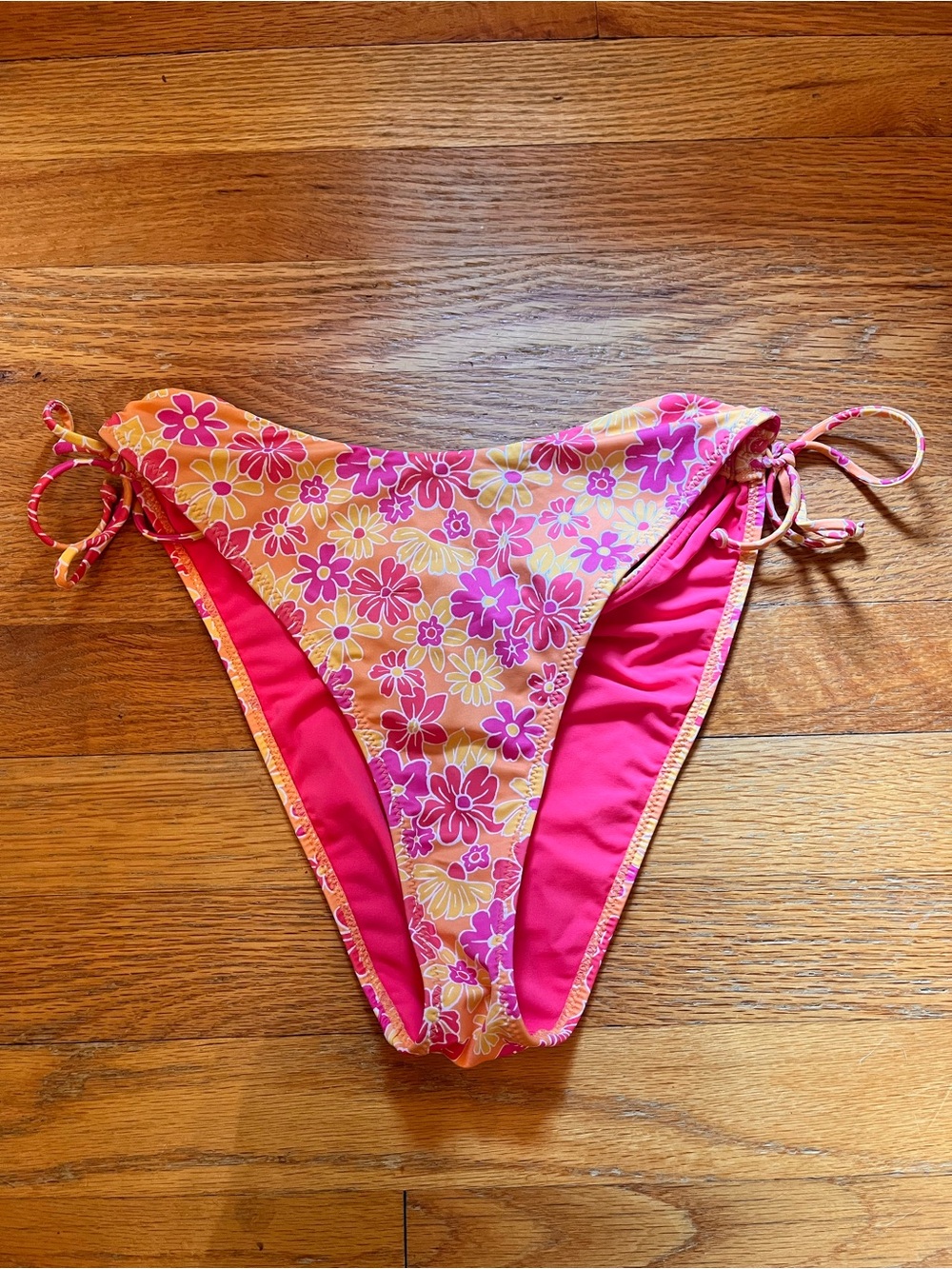 Pacsun 70s Tropical Print Bikini Bottoms